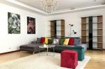 长期租赁 公寓 宽敞舒适的 3 室公寓，位于住宅区 Lipskaya