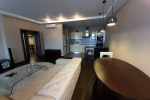 Spacious apartment with good repair on
