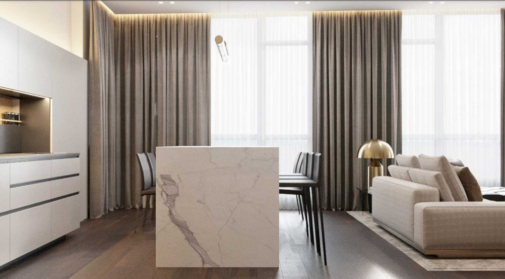 Apartamento con una elegante renovación