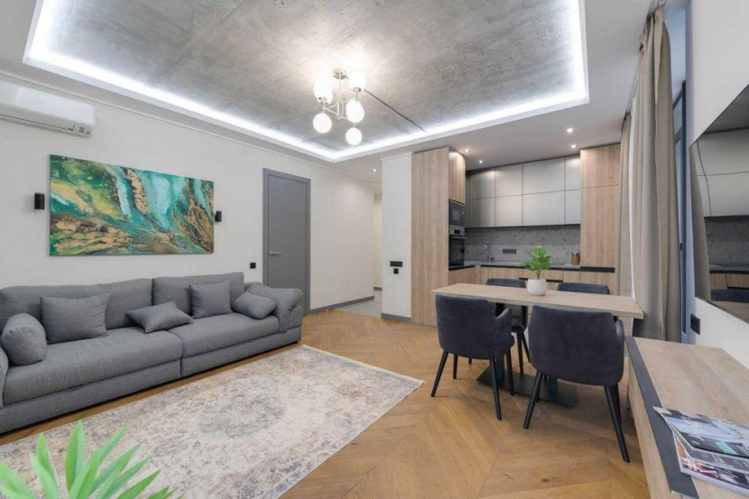 Wohnung mit modernem Design in einer