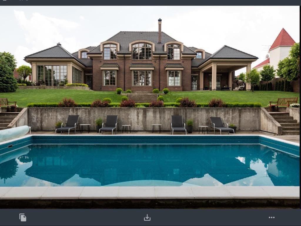 Luxury villa for sale in Kiev with pool and garden in Kiev 1.400.000